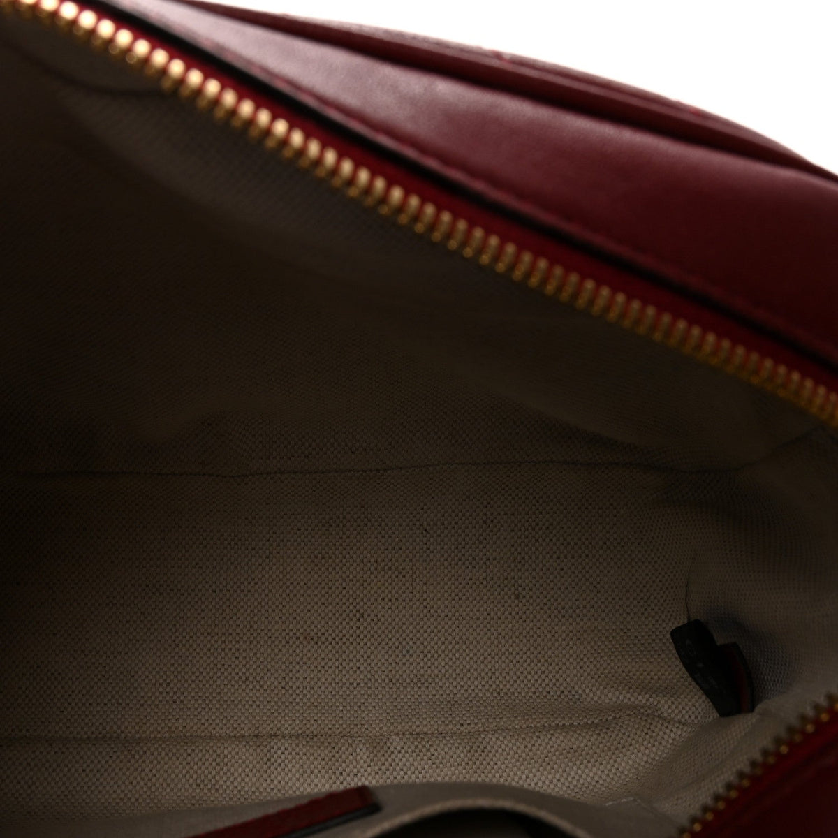 Sakai Be Green Calfskin Diagonal Stitched Small Blondie Shoulder Bag Rosso