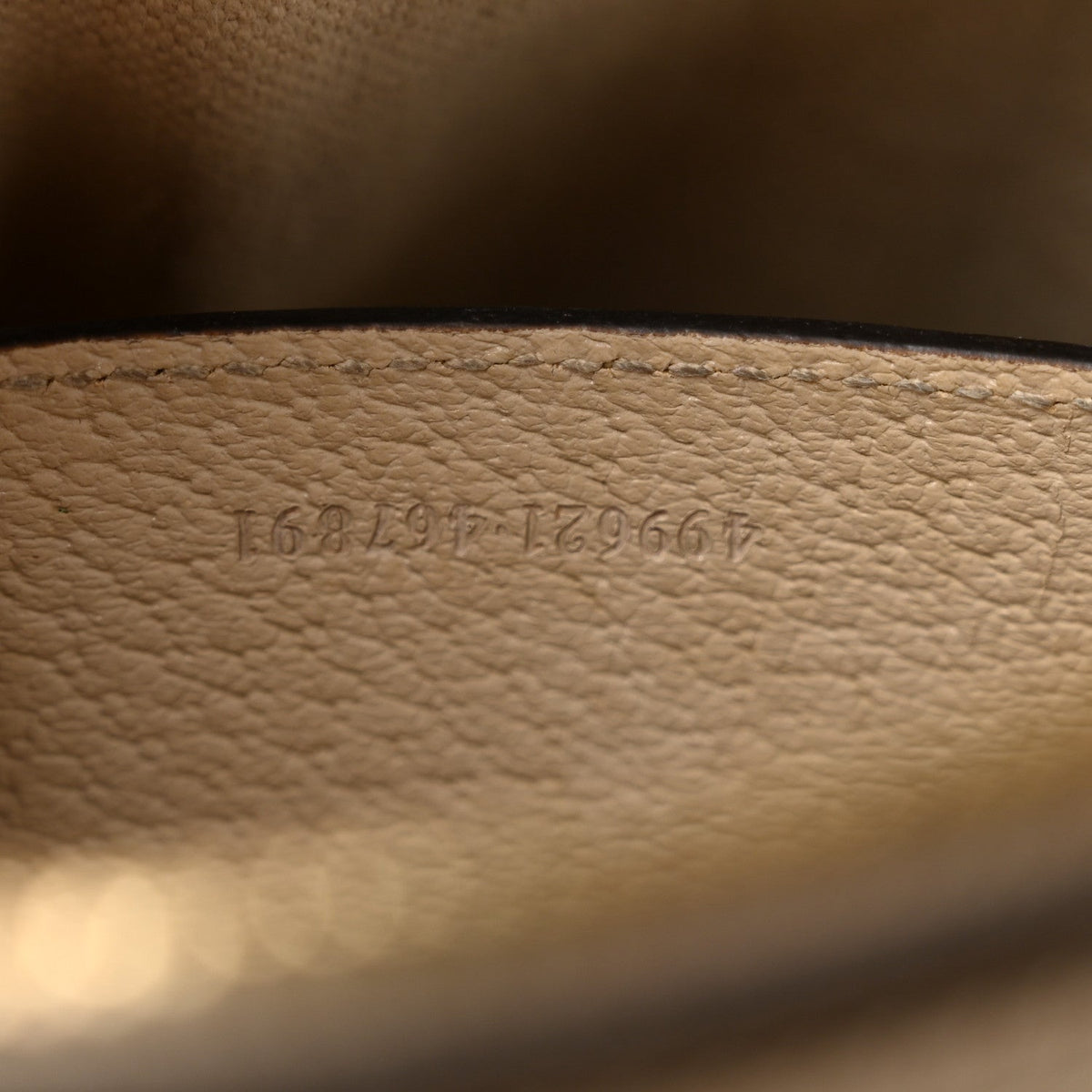 GG Supreme Monogram Textured Dollar Calfskin Web Small Ophidia Dome Shoulder Beige Mystic White Oatmeal