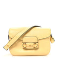 Calfskin Horsebit 1955 Aura Small Shoulder Bag Yellow