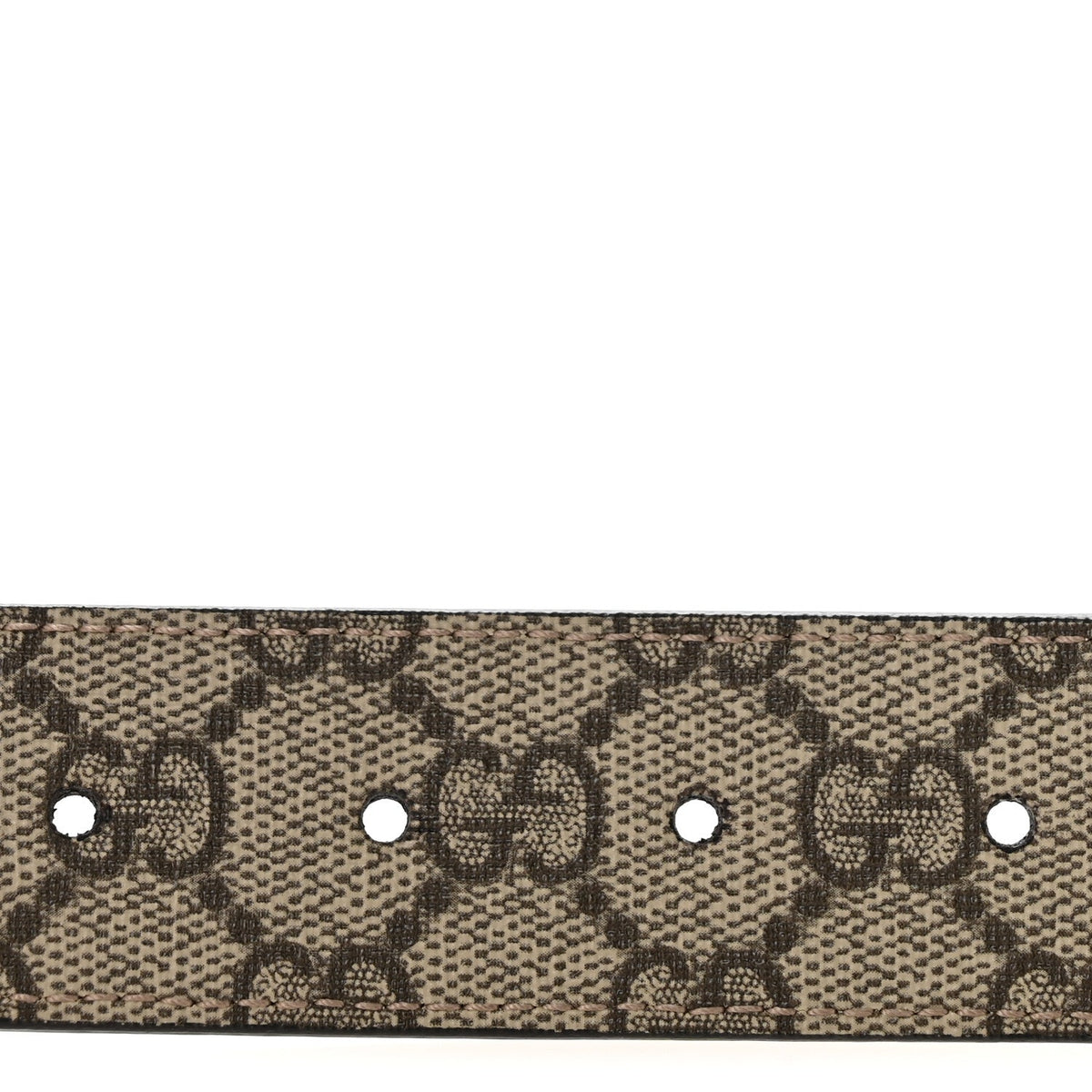 Supreme Monogram Calfskin Rectangular Belt 75 30 Brown