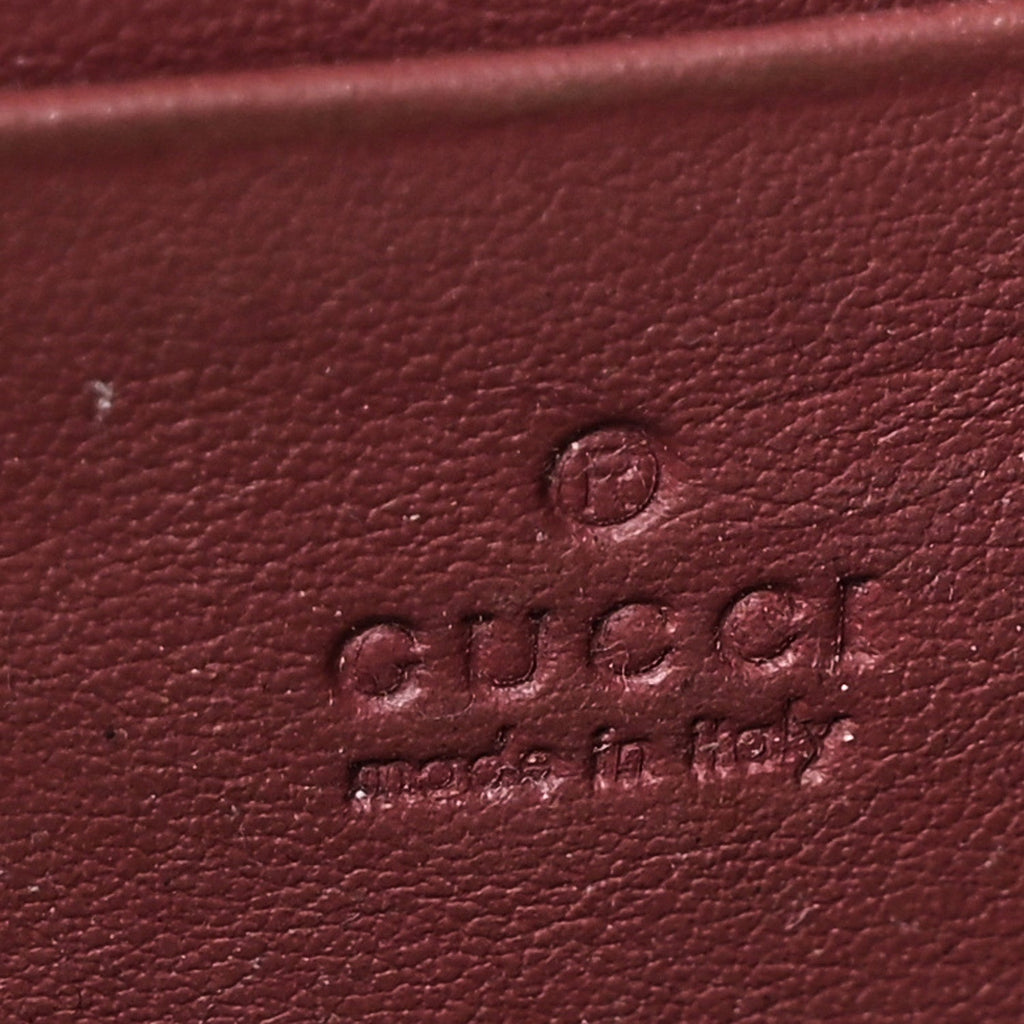 GG Supreme Monogram Blooms Mini Dionysus Chain Wallet Beige Multicolor Dry Rose