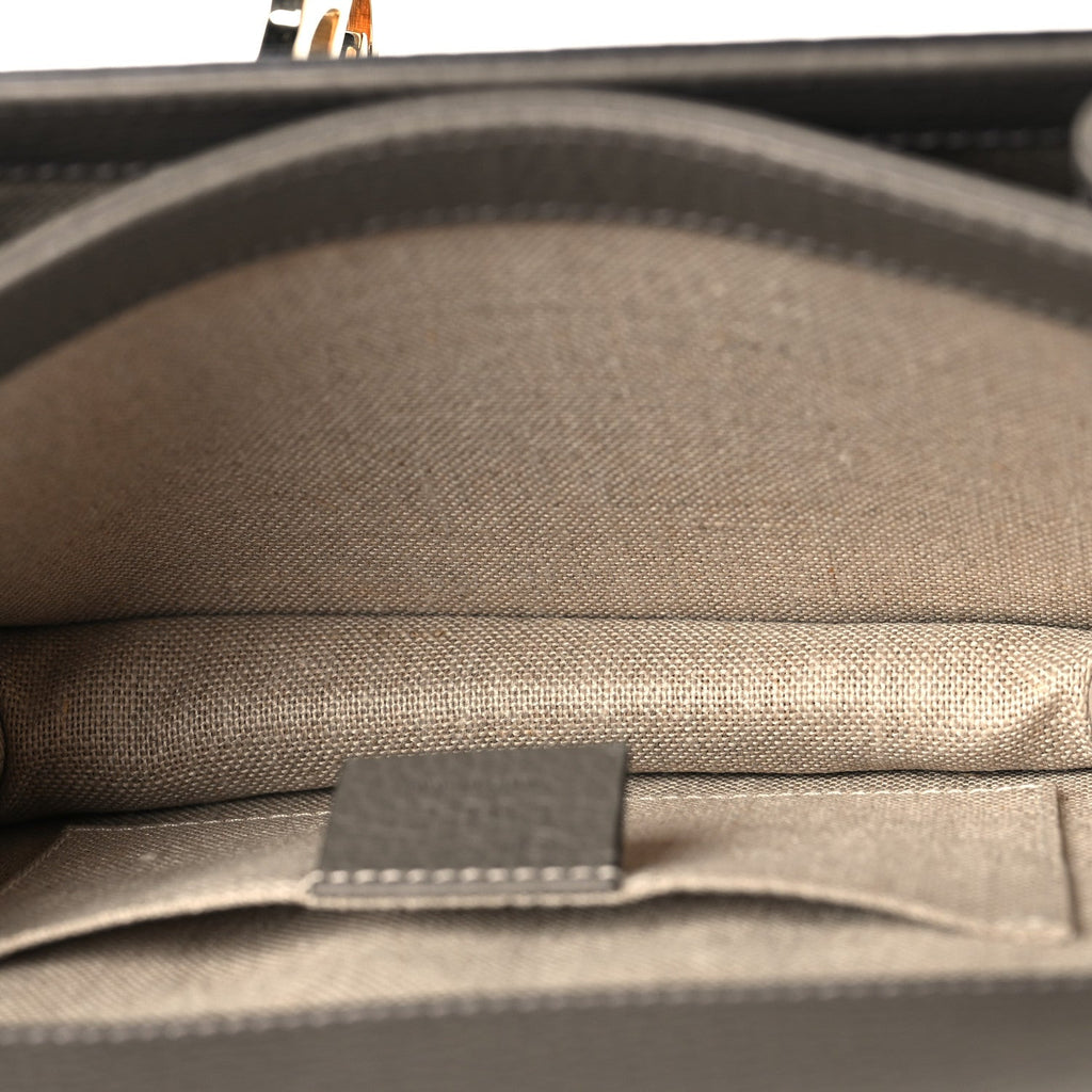 Dollar Calfskin Small Interlocking G Shoulder Bag Loess