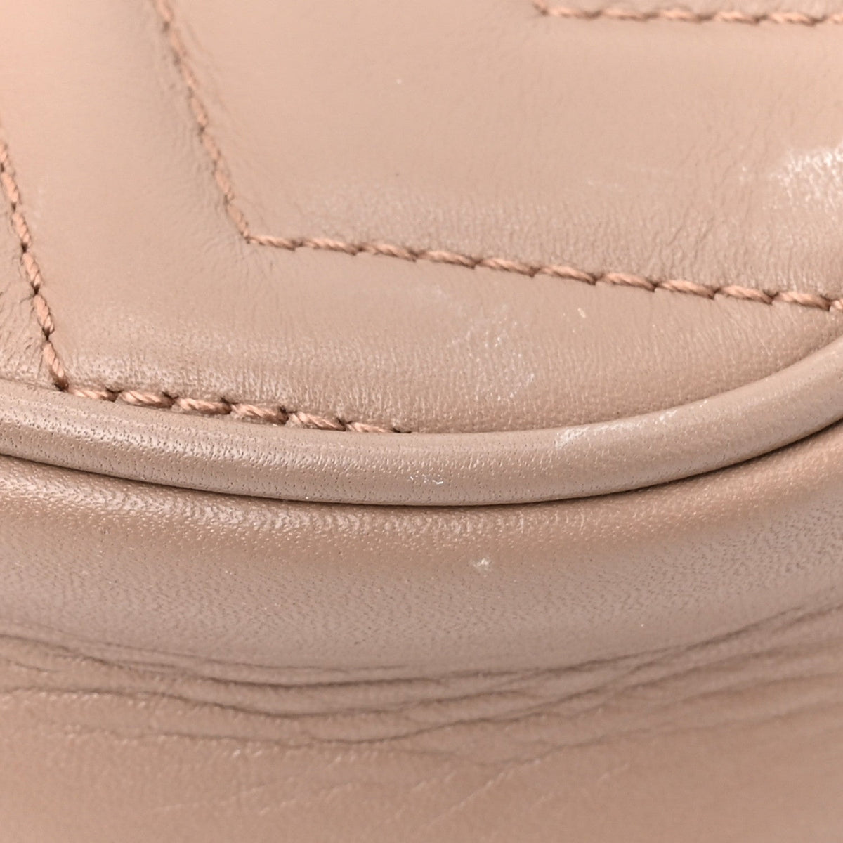 Calfskin Matelasse GG Marmont Belt Bag 95 38 95 38 Porcelain Rose