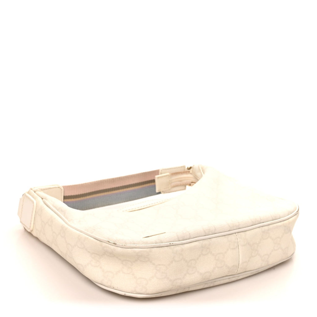 GG Plus Small Hobo White
