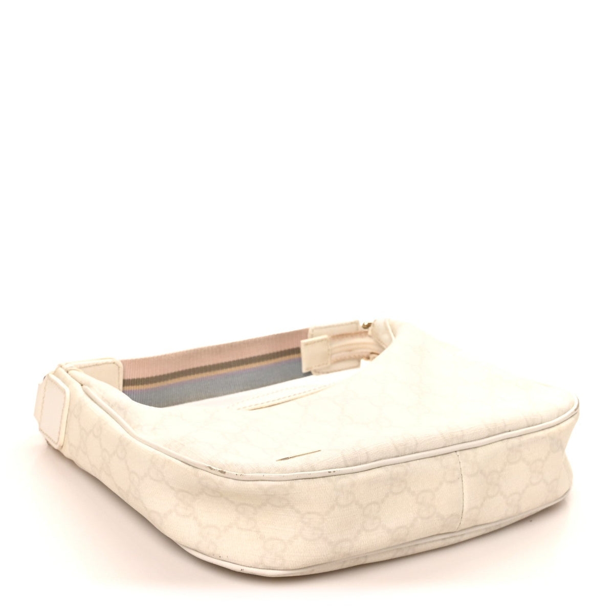 GG Plus Small Hobo White