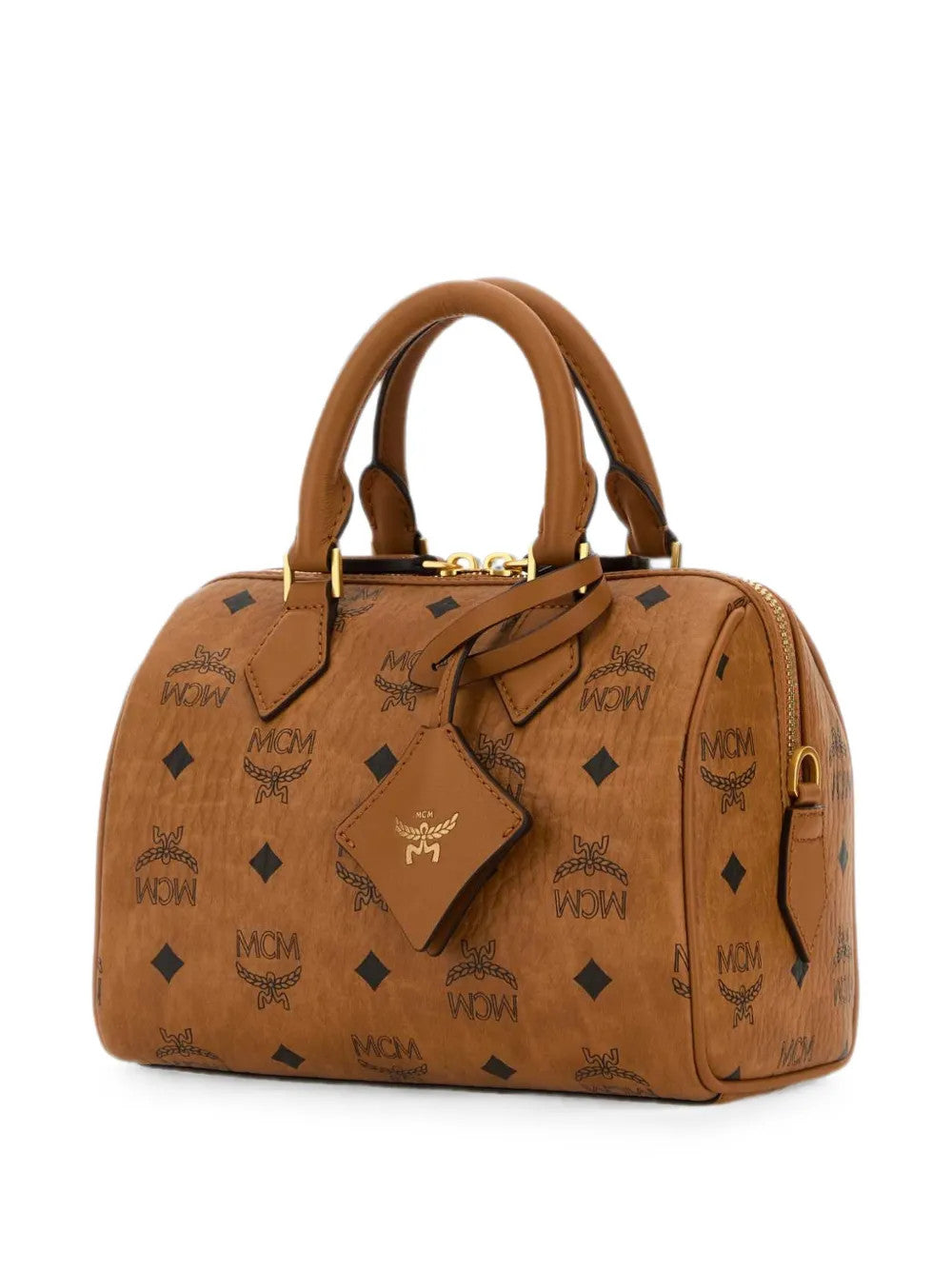 MCM - Unisex Ella Vi Boston Small Bag