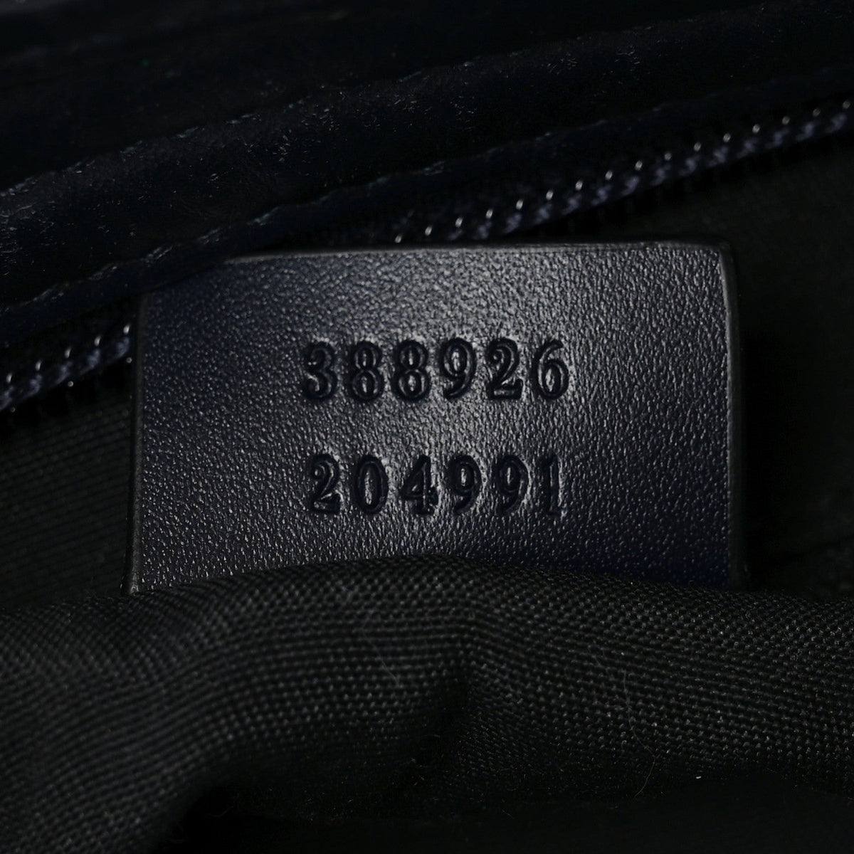 GG Supreme Monogram Web Flat Messenger Bag Navy