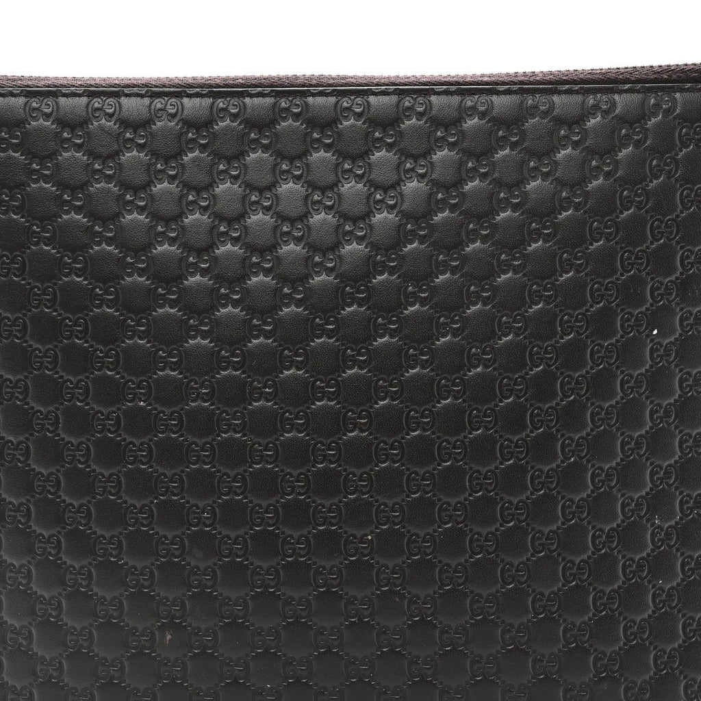 Microguccissima Clutch Black