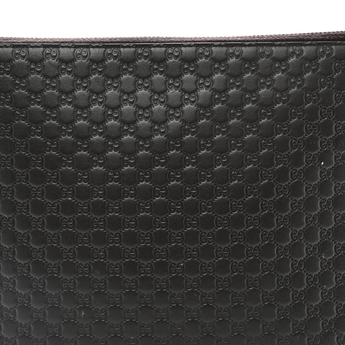 Microguccissima Clutch Black
