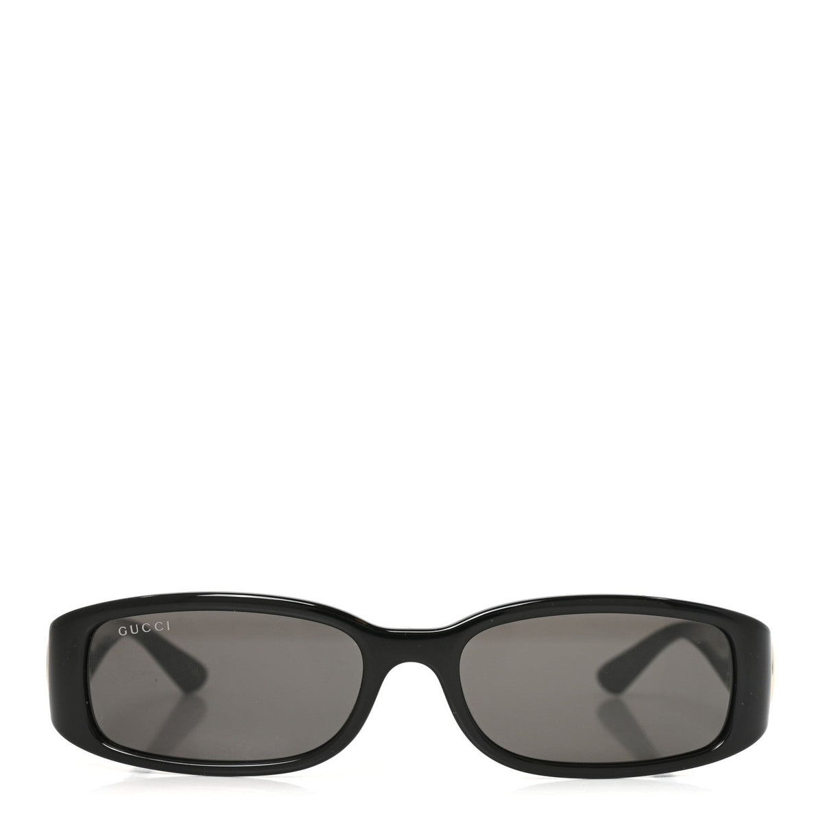 Acetate Rectangular Frame Sunglasses GG1661S Black