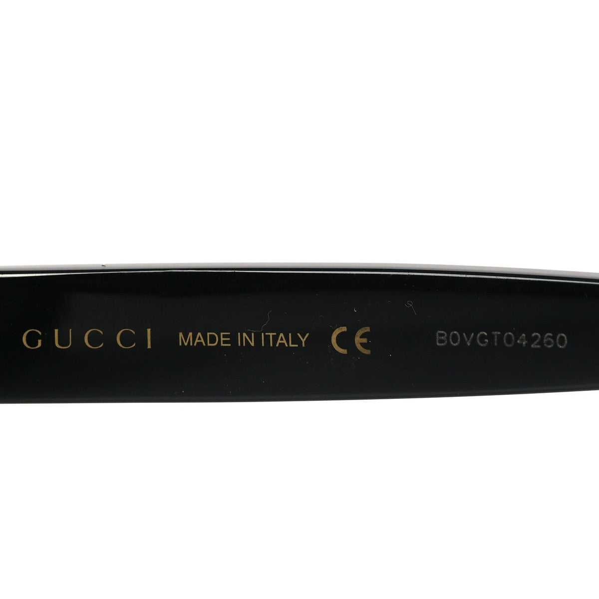 Acetate Rectangle Frame Sunglasses GG0624S Black