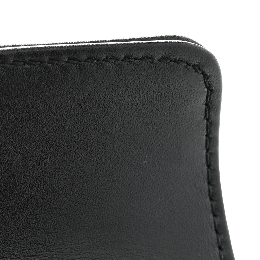Calfskin Matelasse Super Mini GG Marmont Shoulder Bag Black