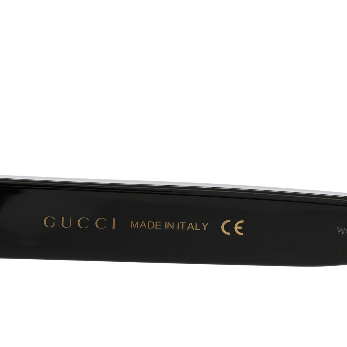 Acetate Square Frame Sunglasses GG0036S Black