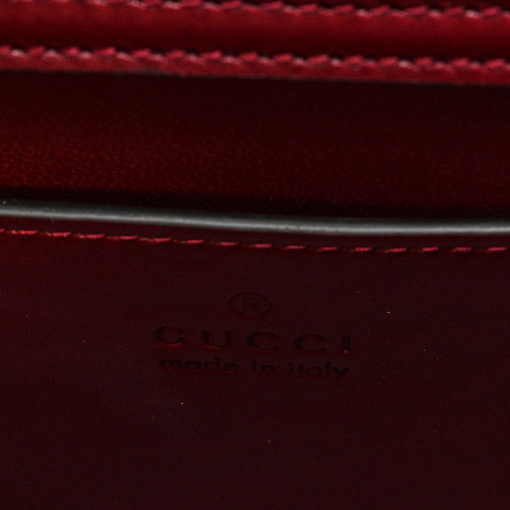 Sweetbread Calfskin Mini Diana Tote Bag Rosso Ancora