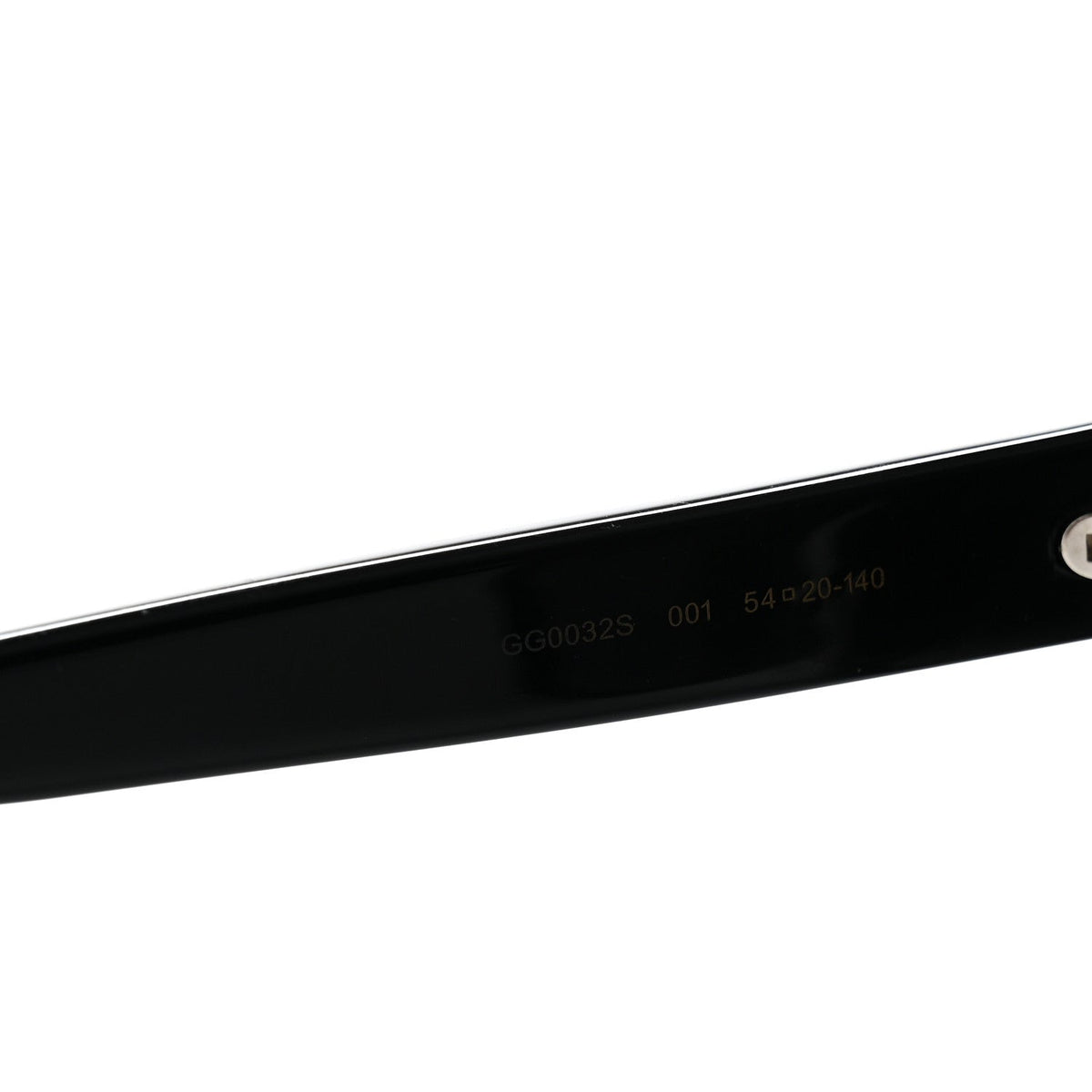 Acetate Square Frame Sunglasses GG0032S Black