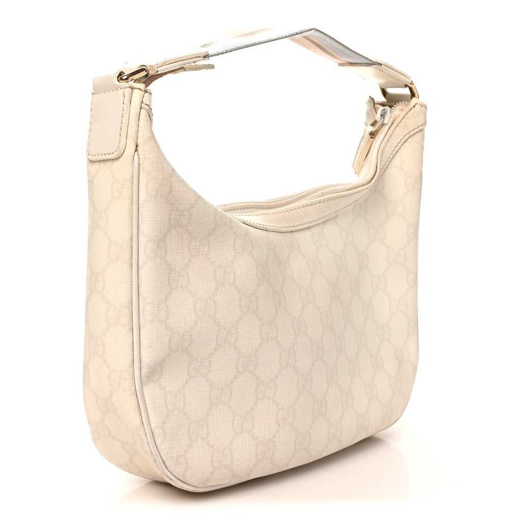 GG Plus Small Hobo White