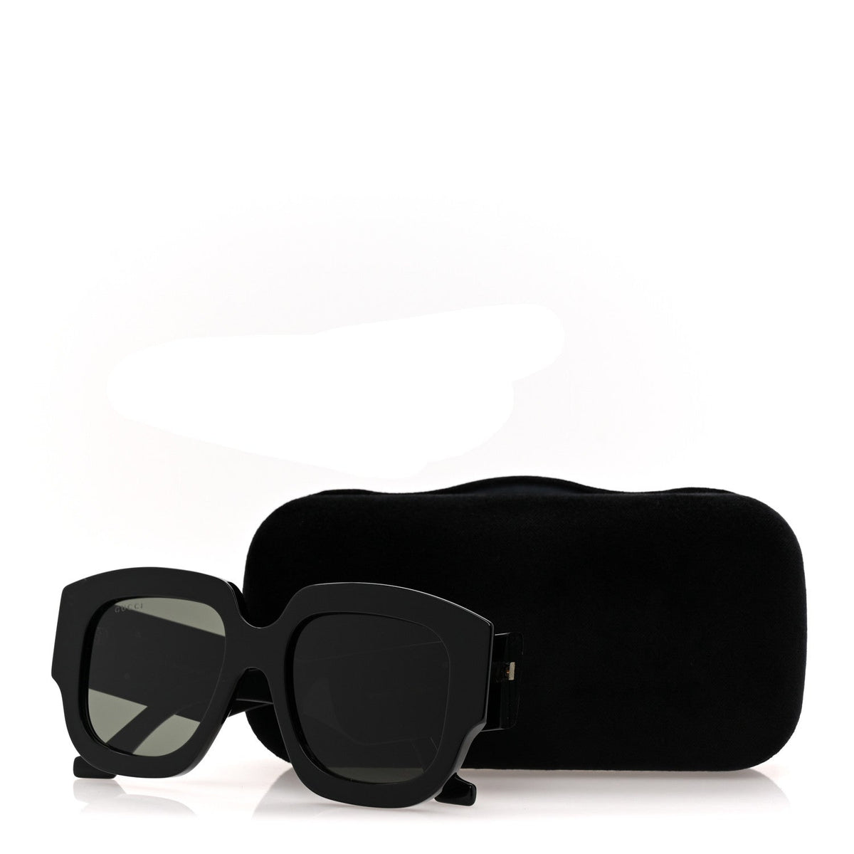 Acetate Square Sunglasses GG1546S Black