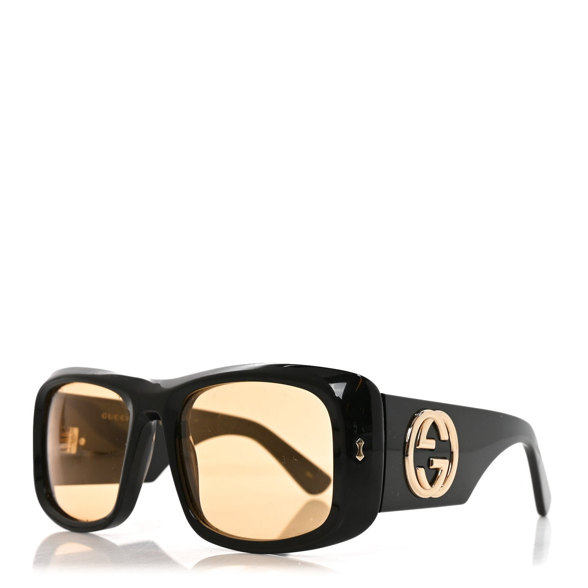 Acetate Square GG1251S Sunglasses Black