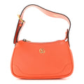 Goatskin Mini Aphrodite Shoulder Bag Orange