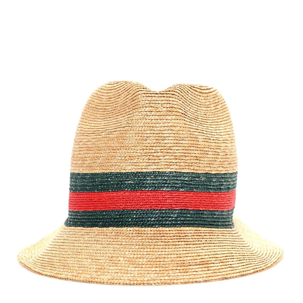 Abaca Straw Web Fedora Hat M