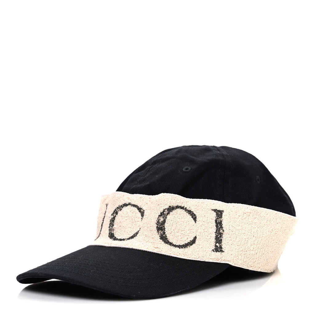 Gabardine Gucci Headband Baseball Hat L Black