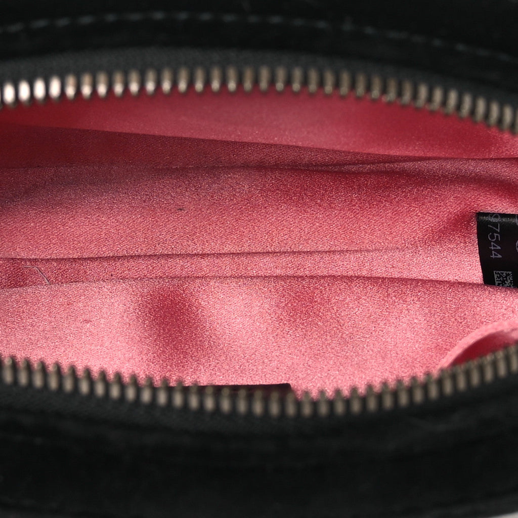 Velvet Matelasse GG Marmont Belt Bag Black 95 38 Black