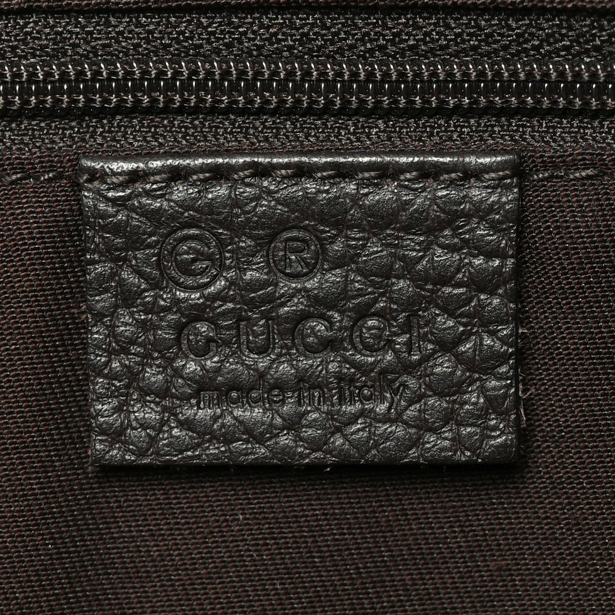 Denim Monogram Abbey Messenger Bag Dark Brown