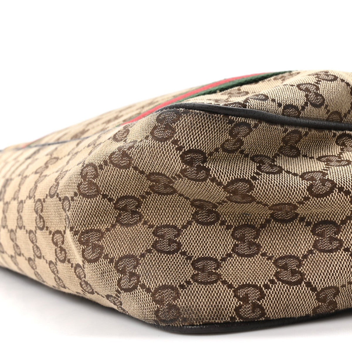 Monogram Web Carry On Tote Dark Brown