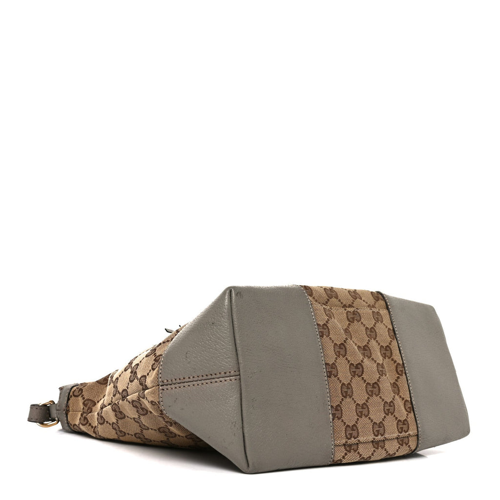 Monogram Medium Bree Foldover Tote Beige