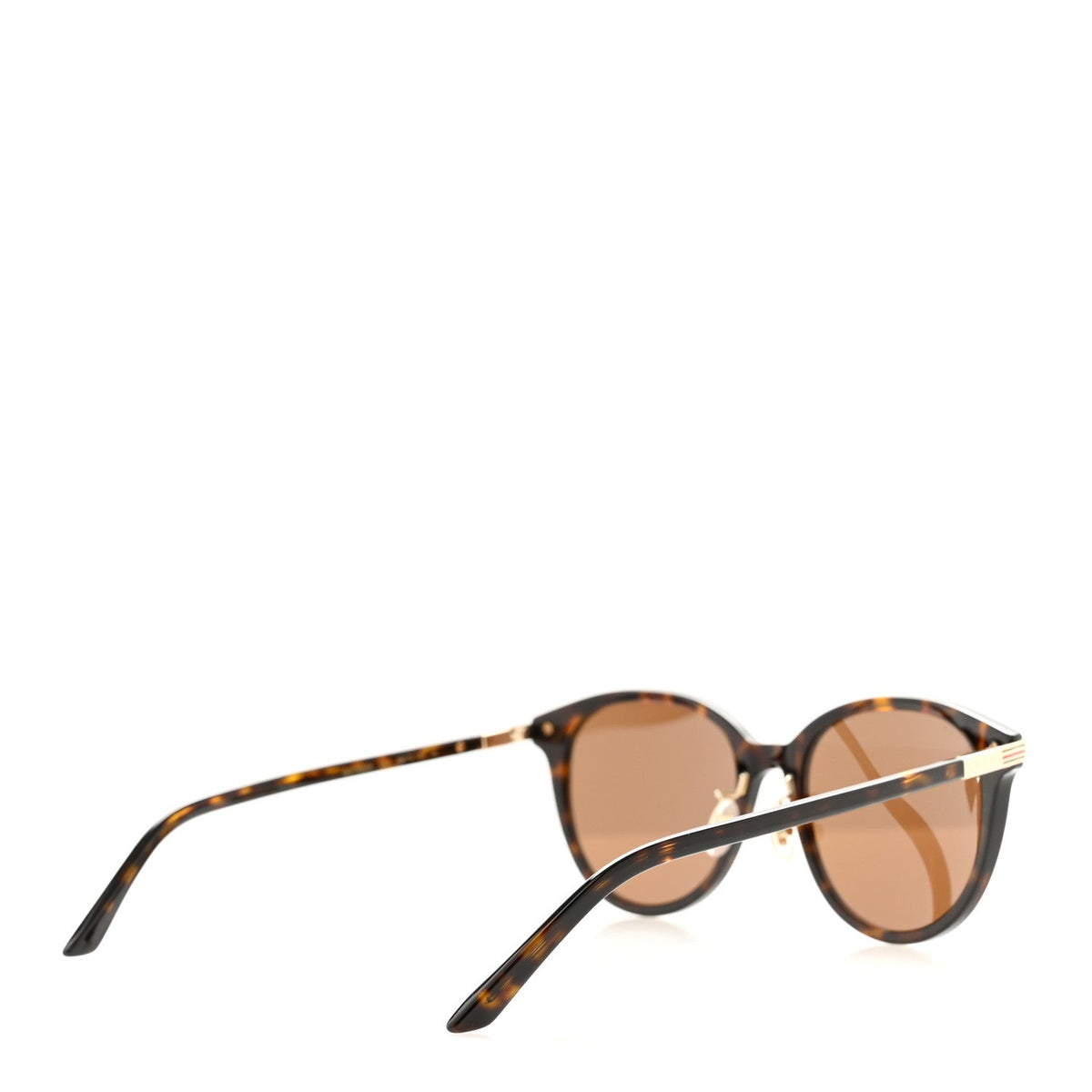 Acetate Round Frame Sunglasses GG1452SK Havana