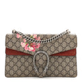 GG Supreme Monogram Blooms Small Dionysus Shoulder Bag Beige Multicolor Dry Rose
