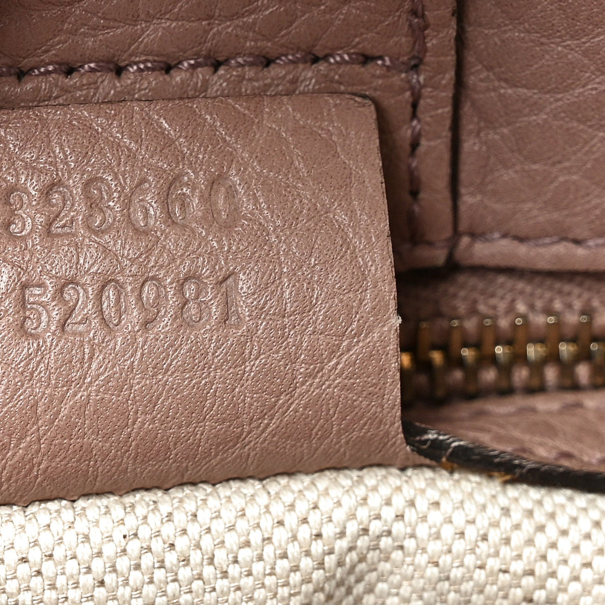 Pebbled Calfskin Medium Bamboo Shopper Tote Dark Cipria