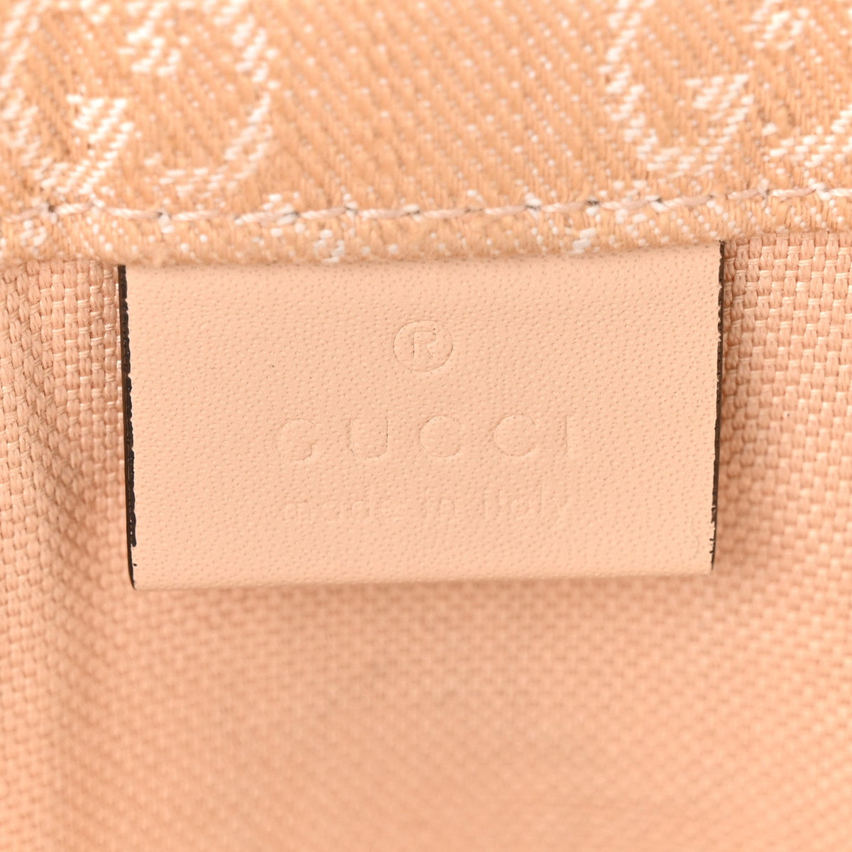 Denim Ophidia GG Monogram Tote Medium Light Beige