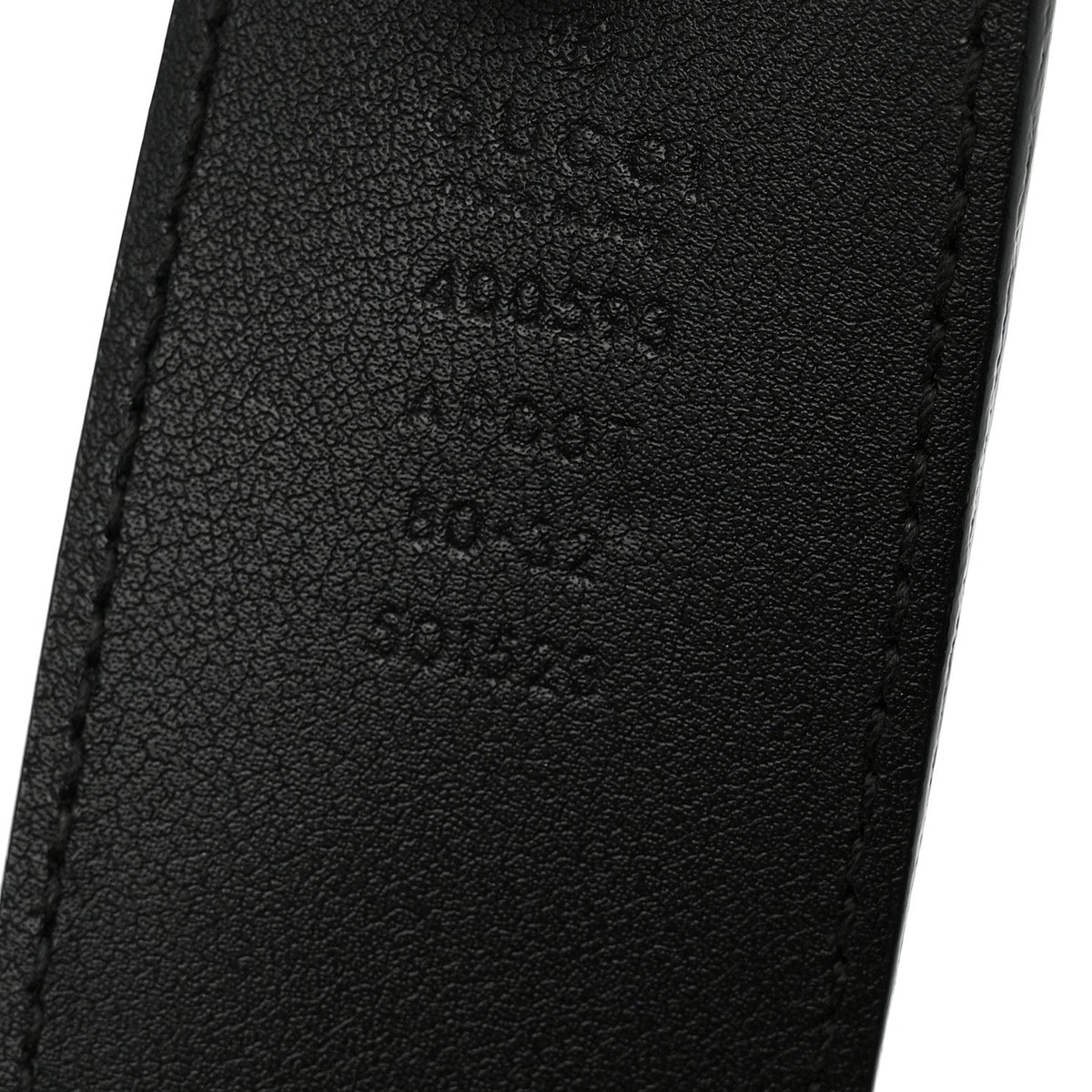 Calfskin Double G 40mm Belt 80 32 Black