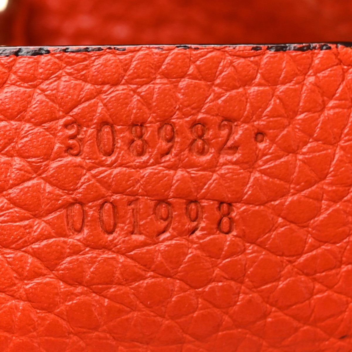 Pebbled Calfskin Medium Soho Chain Shoulder Bag Sun Orange