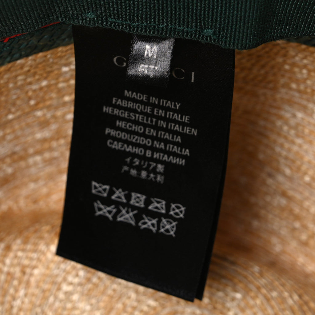 Abaca Straw Web Fedora Hat M