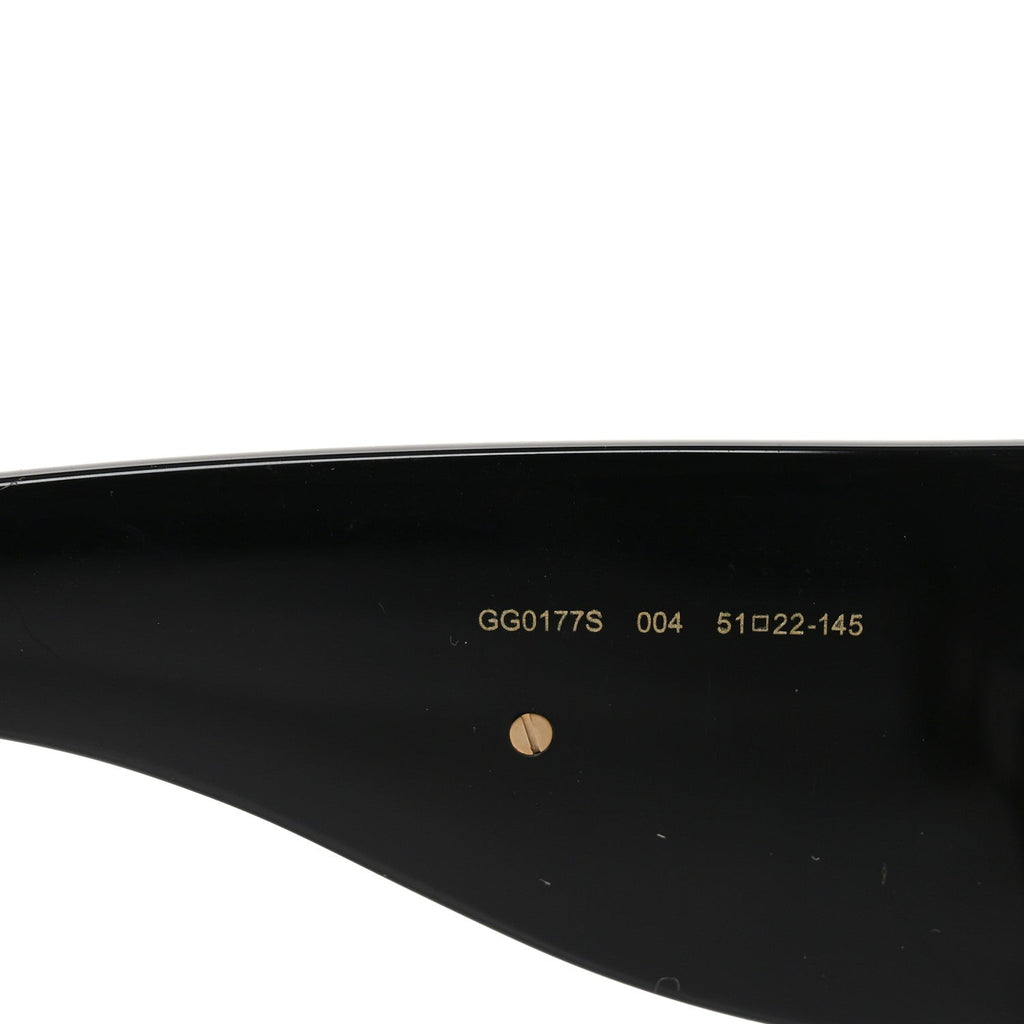 Acetate Round Frame Sunglasses GG0177S Brown