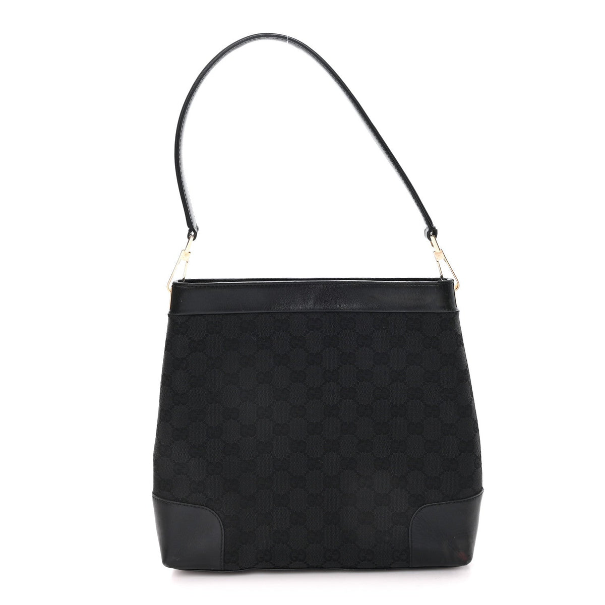 Monogram Shoulder Bag Black