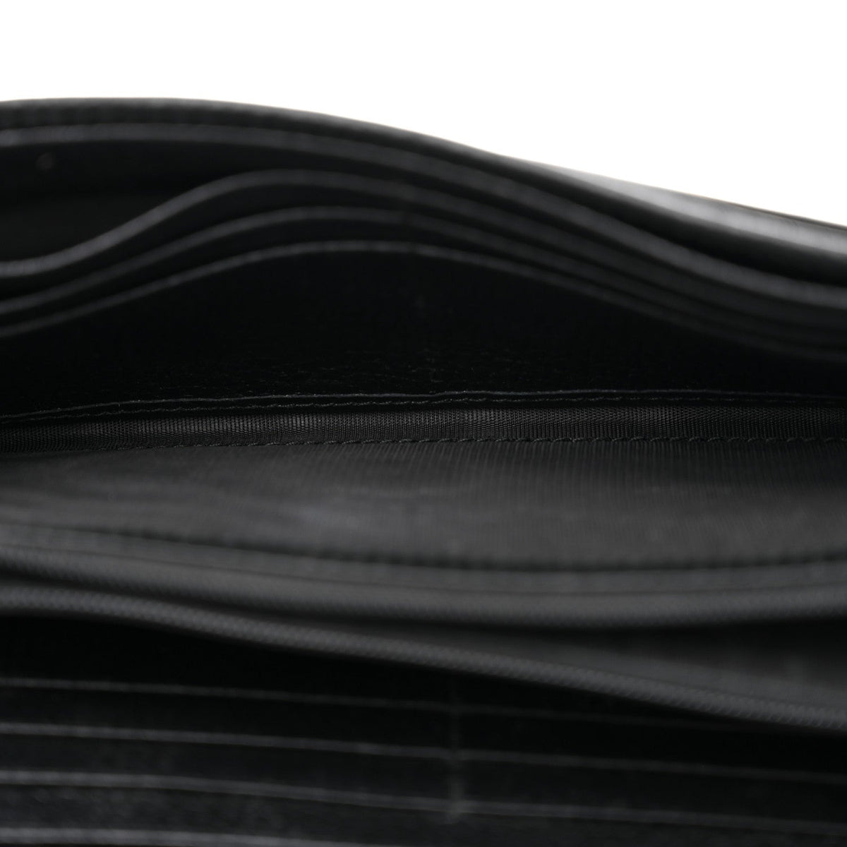 Dollar Calfskin Petite GG Marmont Wallet Chain Bag Black