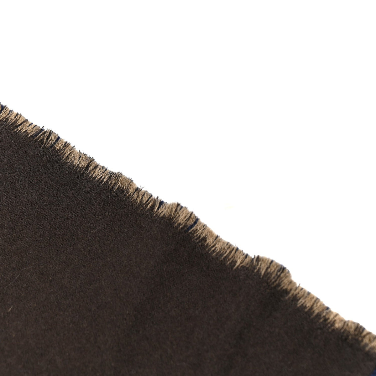 Wool Silk GG Monogram Ripon Simple Scarf Brown Blue