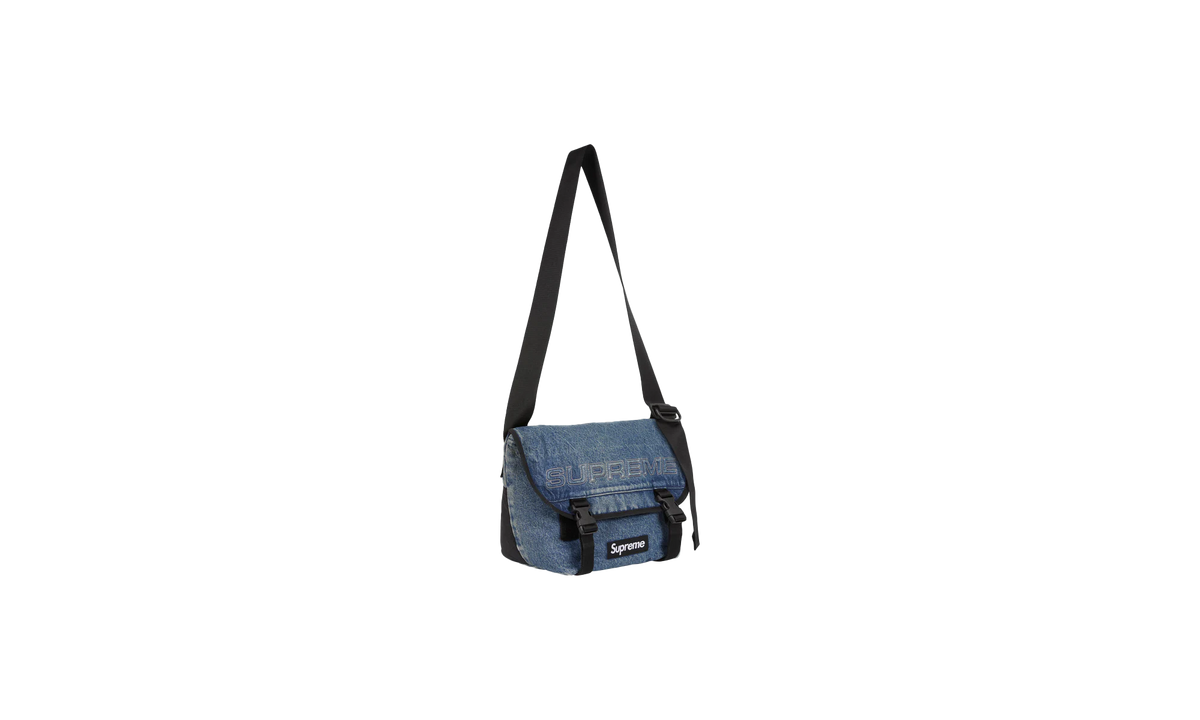 Denim Messenger Bag "FW25 - Washed Indigo" SU25835