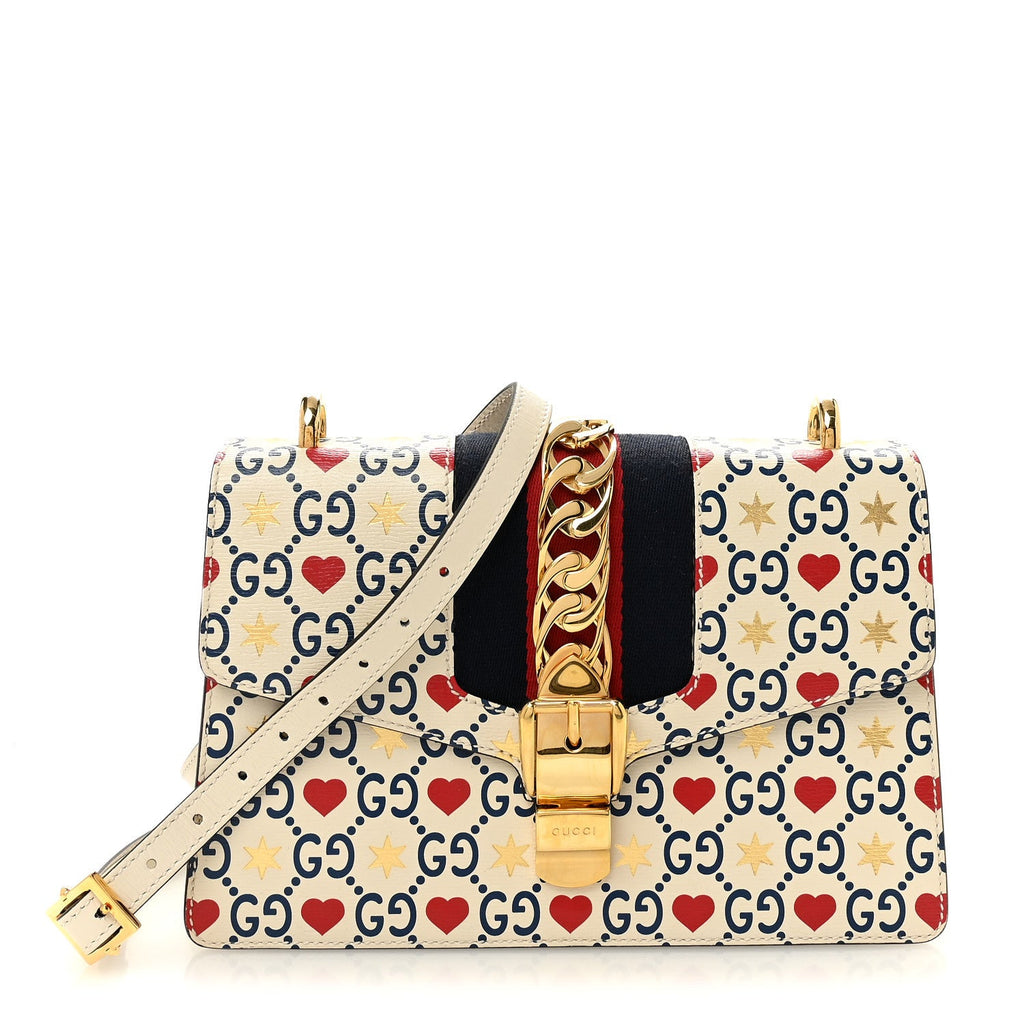 Calfskin Valentine's Day Exclusive Small Sylvie Top Handle Bag Ivory