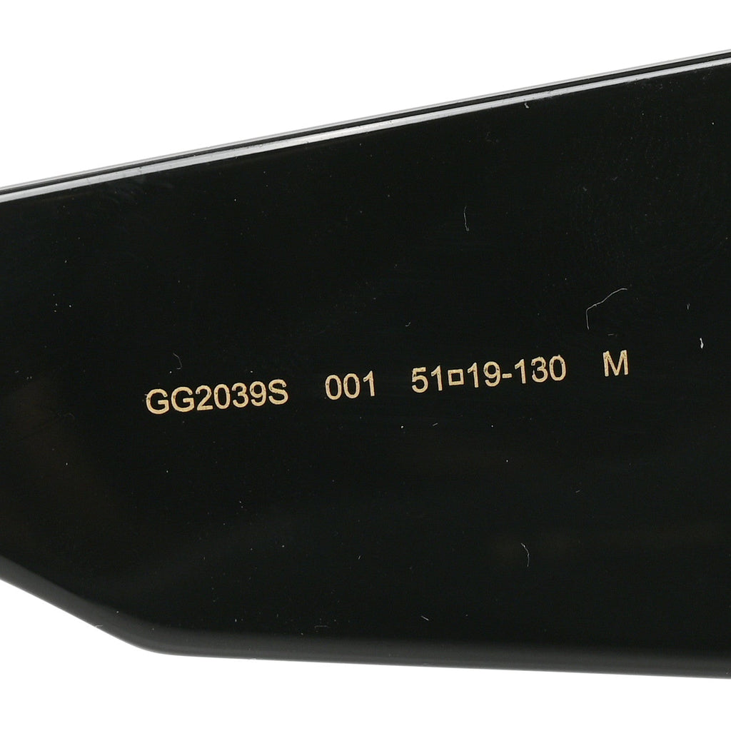 Acetate Square Frame Sunglasses GG2039S Black