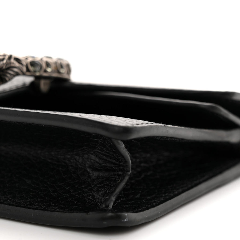 Calfskin Super Mini Dionysus Shoulder Bag Black