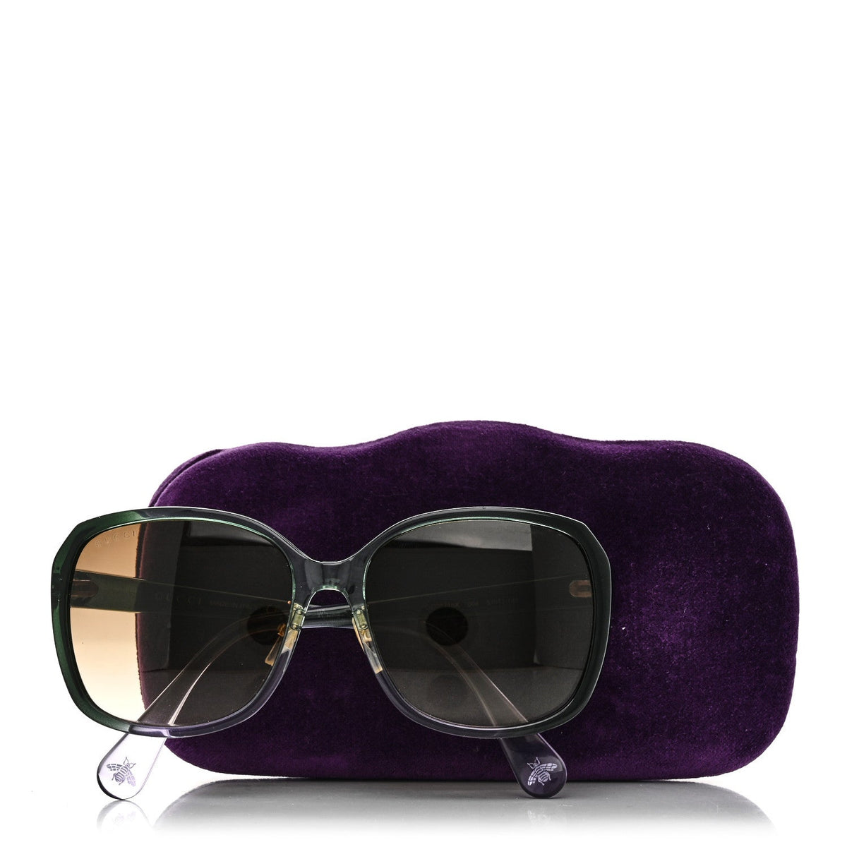 GG Sunglasses GG0371SK Green Purple