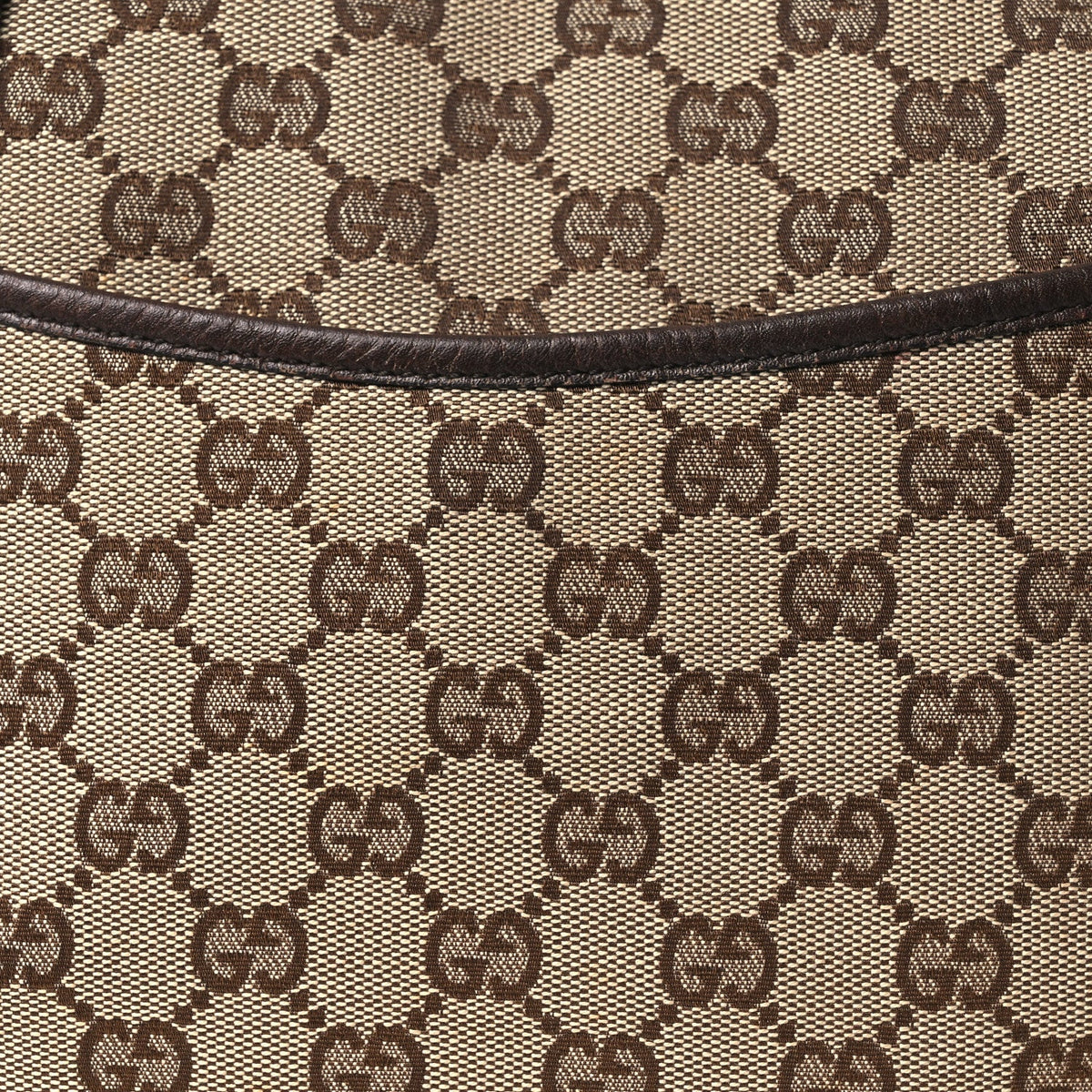 Monogram Calfskin Perforated Medium Flat Messenger Bag Dark Brown