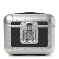 GG Supreme Monogram Aluminum Porter Beauty Case Silver
