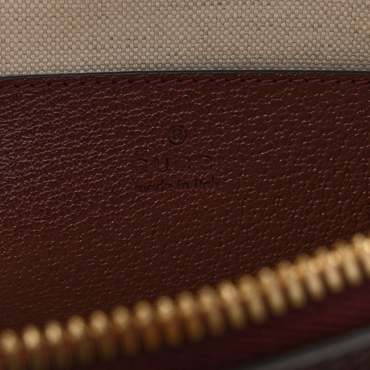 Monogram Textured Dollar Calfskin Mini Horsebit 1955 Top Handle Bag Sahara Rubino Chardonnay