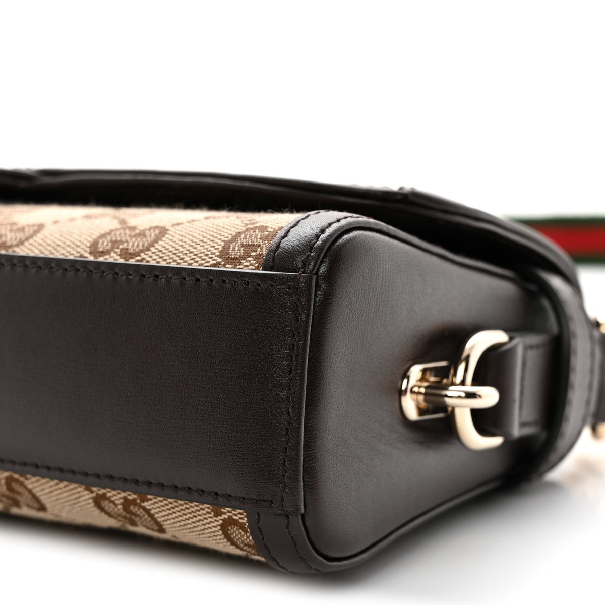 GG Monogram Small Luce Shoulder Bag Beige Ebony