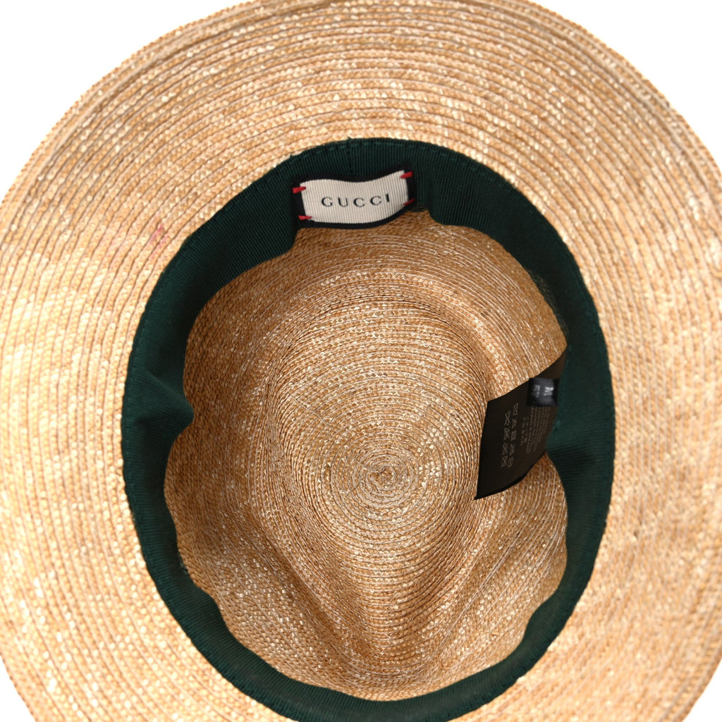 Abaca Straw Web Fedora Hat M